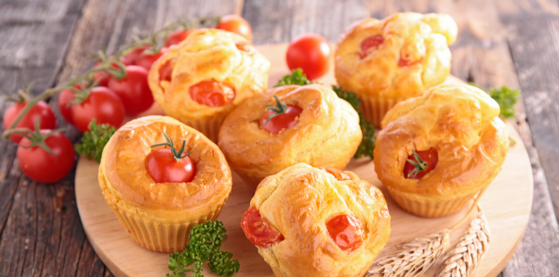 Petits cakes du berger aux tomates-cerises