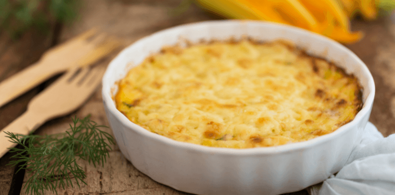 Crumble de courgettes